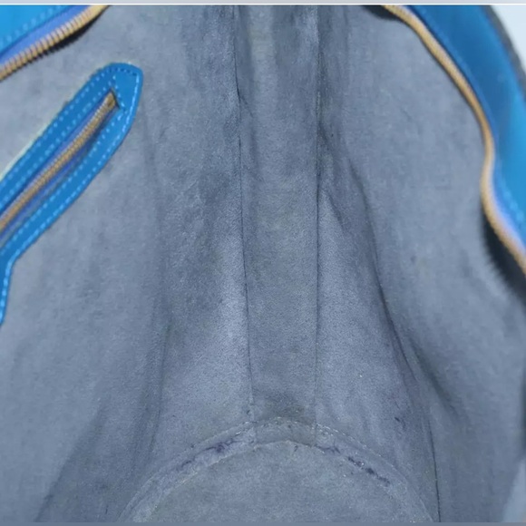 Louis Vuitton St.Jacques Blue Epi Leather GM Tote Bag Pre-Loved - Picture 5 of 17